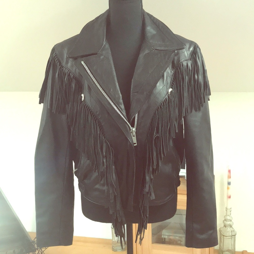 Vintage leather jacket